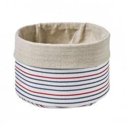 Guy Levasseur Paniers Et Corbeilles Lot De 2 Paniers De Rangement Polycoton Blanc -Accessoires de cheminée Soldes lot de 2 paniers de rangement polycoton blanc 5