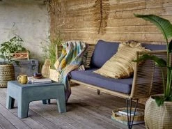 Bloomingville Paniers Et Corbeilles Lot De 2 Paniers En Crin De Mer Beige -Accessoires de cheminée Soldes lot de 2 paniers en crin de mer beige 4