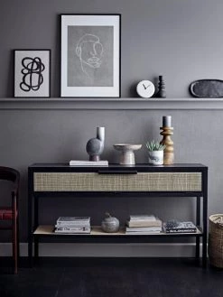 Bloomingville Paniers Et Corbeilles Lot De 2 Paniers En Herbier Marin Beige -Accessoires de cheminée Soldes lot de 2 paniers en herbier marin beige 2