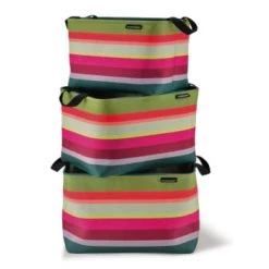 Remember Paniers Et Corbeilles Lot De 3 Paniers De Rangement Empilables Aura -Accessoires de cheminée Soldes lot de 3 paniers de rangement empilables aura 5