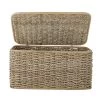 Bloomingville Paniers Et Corbeilles Lot De 3 Paniers En Feuille De Palmier Beige -Accessoires de cheminée Soldes lot de 3 paniers en feuille de palmier beige