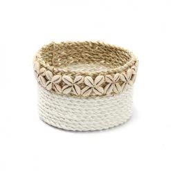 Bazar Bizar Paniers Et Corbeilles Lot De 3 Paniers En Herbe De Mer -Accessoires de cheminée Soldes lot de 3 paniers en herbe de mer 2