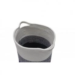 Meubletmoi Paniers Et Corbeilles Lot De 3 Paniers Rond En Corde Tressée -Accessoires de cheminée Soldes lot de 3 paniers rond en corde tressee 5