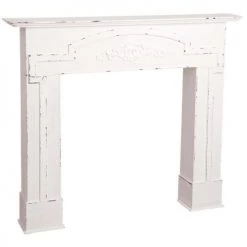 Aubry Gaspard Accessoires De Cheminée Manteau De Cheminée En Bois