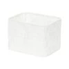 Compactor Boîtes Organisateur De Tiroir En Sangles Tressées Blanches 19x14cm -Accessoires de cheminée Soldes organisateur de tiroir en sangles tressees blanches 19x14cm