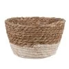 Maisons Du Monde Paniers Et Corbeilles Panié En Fibre De Maïs Et Fibre Végétale Beige - Lot De 2 -Accessoires de cheminée Soldes panie en fibre de mais et fibre vegetale beige 1000 0 39 223448 1