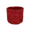 Maisons Du Monde Paniers Et Corbeilles Panier à Bouclettes Rouges -Accessoires de cheminée Soldes panier a bouclettes rouges 1000 14 19 228307 1