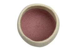 Lorena Canals Paniers Et Corbeilles Panier à Crayons En Coton Jaune Ø13x30 -Accessoires de cheminée Soldes panier a crayons en coton jaune oe13x30 3