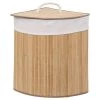 Five Simply Smart Paniers Et Corbeilles Panier à Linge 48L Angle Bambou 1 Five Simply Smart Paniers Et Corbeilles Panier à Linge 48L Angle Bambou -Accessoires de cheminée Soldes panier a linge 48l angle bambou