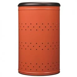 Rossignol Paniers à Linge Panier à Linge 65L En Métal Corail -Accessoires de cheminée Soldes panier a linge 65l en metal corail 3