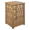 Five Simply Smart Paniers à Linge Panier à Linge Bambou -Accessoires de cheminée Soldes panier a linge bambou 5