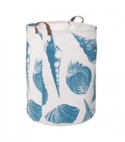 Wadiga Paniers à Linge Panier à Linge Bleu Et Blanc