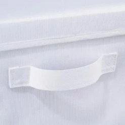 Five Simply Smart Paniers Et Corbeilles Panier à Linge écriture Blanc -Accessoires de cheminée Soldes panier a linge ecriture blanc 2