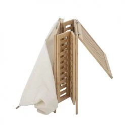 Bloomingville Paniers Et Corbeilles Panier à Linge En Bambou Beige