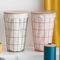 Five Simply Smart Paniers Et Corbeilles Panier à Linge Moutarde -Accessoires de cheminée Soldes panier a linge moutarde 6