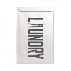 Meubletmoi Paniers Et Corbeilles Panier à Linge Pliant Carré En Tissu Blanc Cassé Avec Couvercle -Accessoires de cheminée Soldes panier a linge pliant carre en tissu blanc casse avec couvercle 3