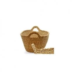 Wadiga Paniers à Linge Panier à Linge Tressé En Osier Buanderie L44cm -Accessoires de cheminée Soldes panier a linge tresse en osier buanderie l44cm 2