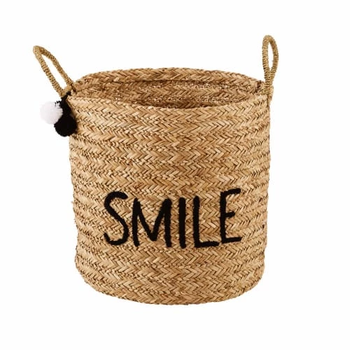 Maisons Du Monde Rangements Ados Panier Brodé En Vannerie 1 Maisons Du Monde Rangements Ados Panier Brodé En Vannerie