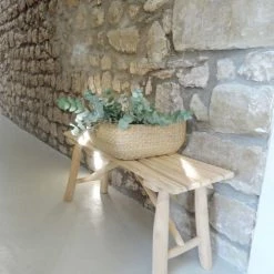 Casatera Paniers Et Corbeilles Panier Carré En Jonc De Mer Marron -Accessoires de cheminée Soldes panier carre en jonc de mer marron 4