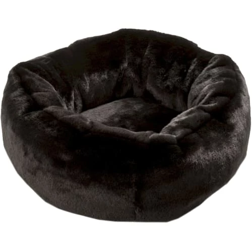 ReCollection Paniers Et Corbeilles Panier Chat Noir Polyester 50x50x19cm 3 ReCollection Paniers Et Corbeilles Panier Chat Noir Polyester 50x50x19cm