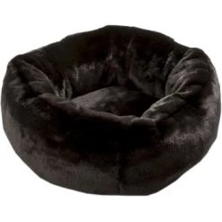 ReCollection Paniers Et Corbeilles Panier Chat Marron Polyester 55x55x19cm -Accessoires de cheminée Soldes panier chat noir polyester 50x50x19cm 4