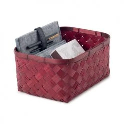 Compactor Paniers Et Corbeilles Panier De Rangement 26 X 19 X H.12 Cm -Accessoires de cheminée Soldes panier de rangement 26 x 19 x h 12 cm 1