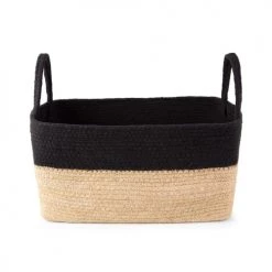 Compactor Paniers Et Corbeilles Panier De Rangement 34x23xH18cm -Accessoires de cheminée Soldes panier de rangement 34x23xh18cm 1