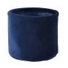 Guy Levasseur Paniers Et Corbeilles Panier De Rangement à L'unité En Velours Bleu -Accessoires de cheminée Soldes panier de rangement a l unite en velours bleu