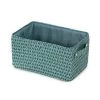 Compactor Paniers Et Corbeilles Panier De Rangement Bleu 23x15cm -Accessoires de cheminée Soldes panier de rangement bleu 23x15cm