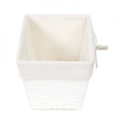 Compactor Paniers Et Corbeilles Panier De Rangement Coton 26x17cm -Accessoires de cheminée Soldes panier de rangement coton 26x17cm 2