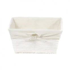 Compactor Paniers Et Corbeilles Panier De Rangement Coton 26x17cm -Accessoires de cheminée Soldes panier de rangement coton 26x17cm 4