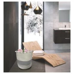 Meubletmoi Paniers Et Corbeilles Panier De Rangement En Corde De Coton -Accessoires de cheminée Soldes panier de rangement en corde de coton 1