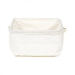 Compactor Paniers Et Corbeilles Panier De Rangement En Coton 25x20cm -Accessoires de cheminée Soldes panier de rangement en coton 25x20cm 7