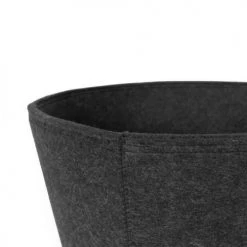 Compactor Paniers Et Corbeilles Panier De Rangement En Feutrine H25cm -Accessoires de cheminée Soldes panier de rangement en feutrine h25cm 3