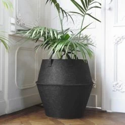 Compactor Paniers Et Corbeilles Panier De Rangement En Feutrine H56cm -Accessoires de cheminée Soldes panier de rangement en feutrine h56cm 4