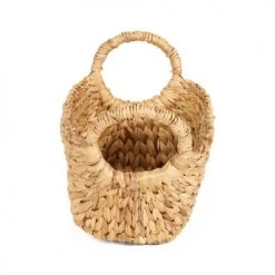 Compactor Paniers Et Corbeilles Panier De Rangement En Jacinthe D'eau Tressée 36x19cm -Accessoires de cheminée Soldes panier de rangement en jacinthe d eau tressee 36x19cm 2