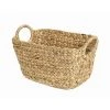 Compactor Paniers Et Corbeilles Panier De Rangement En Jacinthe D'eau Tressée 46x27cm -Accessoires de cheminée Soldes panier de rangement en jacinthe d eau tressee 46x27cm