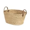 Compactor Paniers Et Corbeilles Panier De Rangement En Jacinthe D'eau Tressée 60x45cm -Accessoires de cheminée Soldes panier de rangement en jacinthe d eau tressee 60x45cm