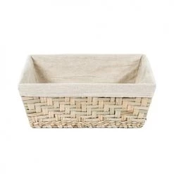 Compactor Paniers Et Corbeilles Panier De Rangement En Jonc De Mer 43,5x34cm -Accessoires de cheminée Soldes panier de rangement en jonc de mer 43 5x34cm 4