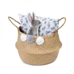 Compactor Paniers Et Corbeilles Panier De Rangement En Jonc De Mer D35cm -Accessoires de cheminée Soldes panier de rangement en jonc de mer d35cm 3