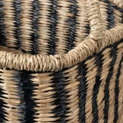 Compactor Paniers Et Corbeilles Panier De Rangement En Jonc De Mer Tressé - Lot De 2 -Accessoires de cheminée Soldes panier de rangement en jonc de mer tresse lot de 2 4