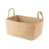Compactor Paniers Et Corbeilles Panier De Rangement En Jute 29x20cm -Accessoires de cheminée Soldes panier de rangement en jute 29x20cm