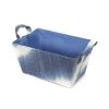 Compactor Paniers Et Corbeilles Panier De Rangement En Papier Tissé Bleu 33x21,5cm -Accessoires de cheminée Soldes panier de rangement en papier tisse bleu 33x21 5cm