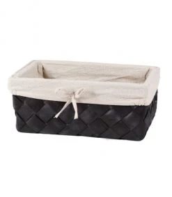 Casâme Paniers Et Corbeilles Panier De Rangement En Sapin Tressé - 33 X 22 X H13cm - Marron