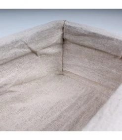 Casâme Paniers Et Corbeilles Panier De Rangement En Sapin Tressé - 33 X 22 X H13cm - Marron -Accessoires de cheminée Soldes panier de rangement en sapin tresse 33 x 22 x h13cm marron 3