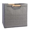 Maisons Du Monde Paniers Et Corbeilles Panier De Rangement Gris Chiné -Accessoires de cheminée Soldes panier de rangement gris chine 1000 13 24 196414 1