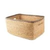 Compactor Paniers Et Corbeilles Panier De Rangement Jonc De Mer 36x26cm -Accessoires de cheminée Soldes panier de rangement jonc de mer 36x26cm