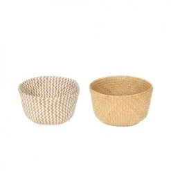 Compactor Paniers Et Corbeilles Panier De Rangement - Lot De 2 -Accessoires de cheminée Soldes panier de rangement lot de 2 2