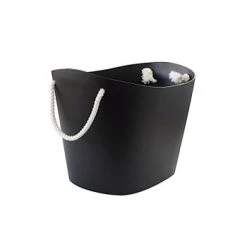 Hachiman Paniers Et Corbeilles Panier De Rangement Noir 36x29cm -Accessoires de cheminée Soldes panier de rangement noir 36x29cm 4