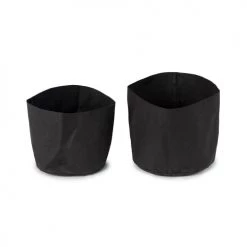 Compactor Paniers Et Corbeilles Panier De Rangement Noirs - Lot De 2 -Accessoires de cheminée Soldes panier de rangement noirs lot de 2 5
